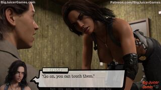 [Gameplay] Pandora's Box #34: Hot brunette detective smothers him with her big boo...