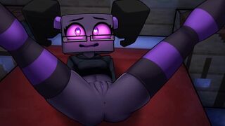 [Gameplay] Minecraft Horny Craft - Part 18 - Anal Bends For Endergirl By LoveSkySa...