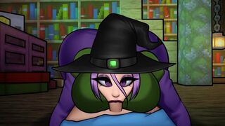 [Gameplay] Minecraft Horny Craft - Part XVI - Horny Witch Blowjob By LoveSkySanHentai