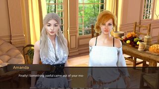 [Gameplay] Love Season Gameplay #55 Two Little Sluts Share My Big Cock Outside!