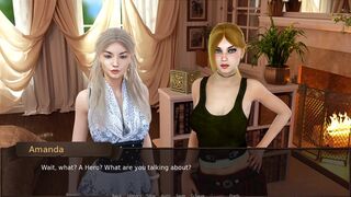 [Gameplay] Love Season Gameplay #55 Two Little Sluts Share My Big Cock Outside!