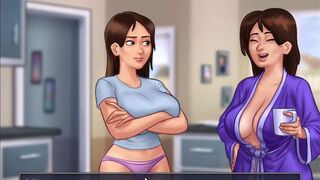 [Gameplay] Summertime Saga - Jenny is now hooked on my dick she come anytime to ri...