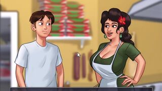 [Gameplay] Summertime Saga - Jenny love fucking me - mission to get the uniform co...
