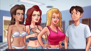 [Gameplay] Summertime Saga - Jenny love fucking me - mission to get the uniform co...