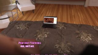 [Gameplay] Djinn #6 having a threesome on webcam - give them a facial