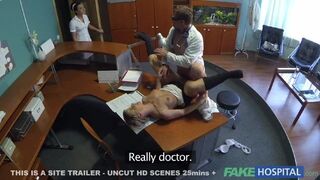Threesomes Are New For My Nurse!
