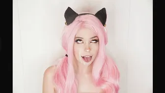 Belle Delphine Gets HUGE LOAD Blown On Her