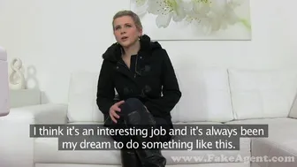Fake Agent - Porn Job As A Side Job!