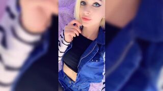 Puple Bitch's Snapchat Ahegao & Cosplay Compilation