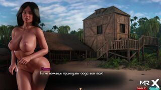 [Gameplay] TreasureOfNadia - Beautiful naked girl sunbathing on the beach E1 #45