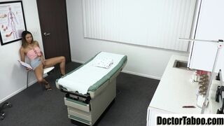 Doctor fucks Asian teen and his hot nurse