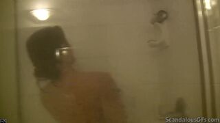 Hotty Bobbi get Shower and the guy licking her pussy