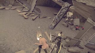 [Gameplay] Nier Automata Nude Mod Walkthrough Uncensored Full Game Part 5