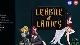 [Gameplay] League of ladies ep 1 Conhecendo a Katarina, peguei na Bunda Grande Dela