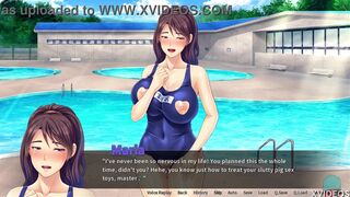 [Gameplay] Two lewd milfs are flaunting their big tits and hairy pussies • NETORIO...