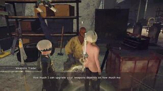 [Gameplay] Nier Automata Nude Mod Walkthrough Uncensored Full Game Part 3