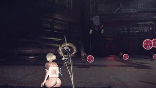 [Gameplay] Nier Automata Nude Mod Walkthrough Uncensored Full Game Part 1