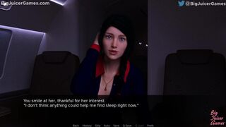 [Gameplay] Love in the Clouds above Trinity: Flight attendant gets fucked in the a...