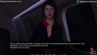 [Gameplay] Love in the Clouds above Trinity: Flight attendant gets fucked in the a...