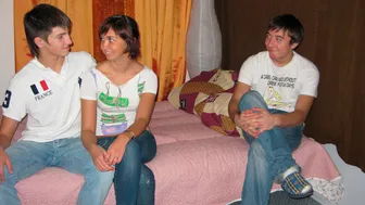 Sell Your GF - Beautiful Brunette Teen Vanessa Likes Intensive Pound In The Bed