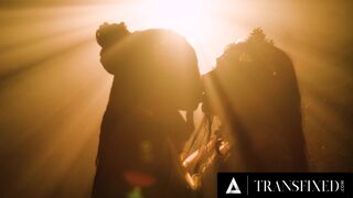 TRANSFIXED - Interracial Bubble Butt Goddesses Eva Maxim and Kira Noir Have Rough Passionate Sex