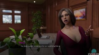 [Gameplay] COLLEGE BOUND #176 • Hard lesbian fucking session interrupted