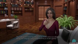 [Gameplay] COLLEGE BOUND #176 • Hard lesbian fucking session interrupted
