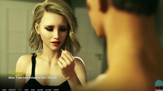 [Gameplay] A.O.A. Academy #152 • She cleans that cum-covered cock after a good, lo...