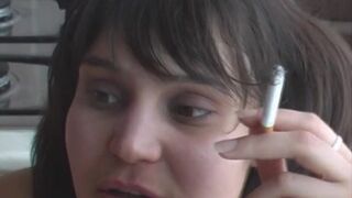 Inessa Blowjob Breakfast smoking and nudes