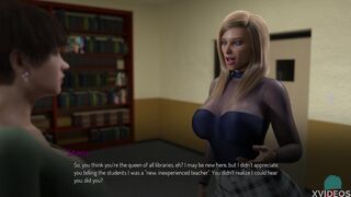 [Gameplay] COLLEGE BOUND #175 • Two thicc milfs having fun with a strap-on