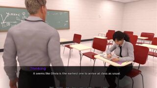 [Gameplay] Nudist School part 3 Jerk Off teen boy by his girl friend