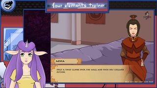 [Gameplay] Avatar the last Airbender Four Elements Trainer Part XVII Anal with Katara