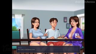 [Gameplay] I impregnated my step sister while mom cooked breakfast in next room (S...