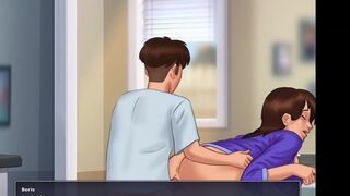 [Gameplay] The risk of my teen stepsister catching us in the kitchen makes my horn...