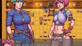 [Gameplay] Warlock & Boobs 0.341 Part XIII Cumming on Redhair stepdaughter & stepm...
