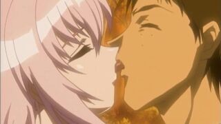 Fingered and licked anime teen
