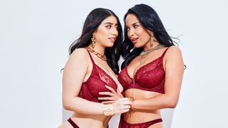 Slayed - Stylish babes Violet Myers and Anissa Kate love lesbian sex