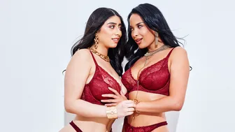 Slayed - Stylish babes Violet Myers and Anissa Kate love lesbian sex