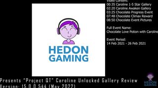 [Gameplay] Project QT v15.544 ( Nutaku ) My Unlocked Caroline Evolution and Event ...