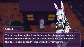 [Gameplay] Sex Or Treat [Halloween Hentai game PornPlay ] Ep.1 the bunny maid put ...