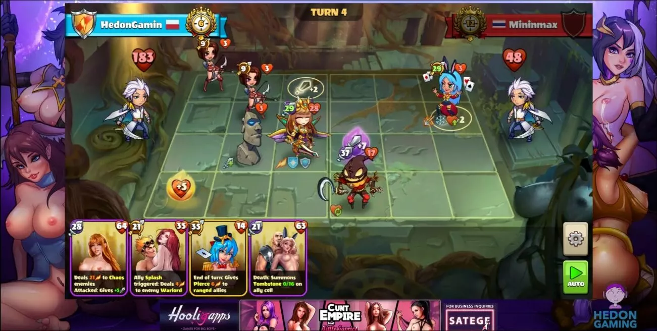 Gameplay] Chick Wars Aka Cunt Wars October 2022 ( Hooligapps ) My Gameplay  Review - FAPCAT