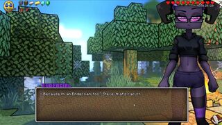 [Gameplay] HornyCraft [Minecraft Hentai game ] Ep.XIII enderman puts huge anal bea...