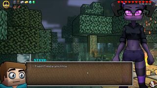 [Gameplay] HornyCraft [Minecraft Hentai game ] Ep.XIII enderman puts huge anal bea...