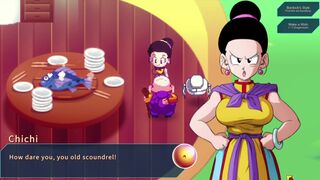 [Gameplay] Kame Paradise 2 - Chi Chi gives Roshi a handjob - Part 5