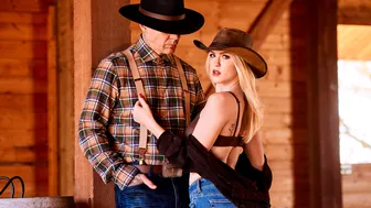 Deeper - Aesthetic Blonde Model Jazlyn Ray Gets Nicely Screwed In The Cowgirl Pose