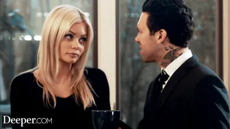 Deeper - Spicy babe with big booty Riley Steele likes hard fuck so much