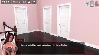 [Gameplay] Girl House - Part 39 Michael Fuck Vanessa When Lola Enter In Kitchen
