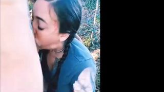 Face Fucking Beautiful Babe for Messy THROAT PIE