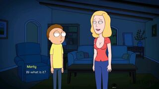 [Gameplay] MY STEPMOM GIVES ME A HANDJOB AND A BOOBJOB | RICK AND MORTY A WAY HOME #5