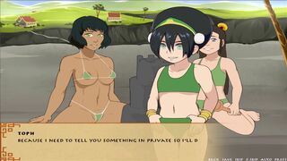 [Gameplay] 4 Elements Trainer Book 5 Part 7 more sex at the Beach with Korra